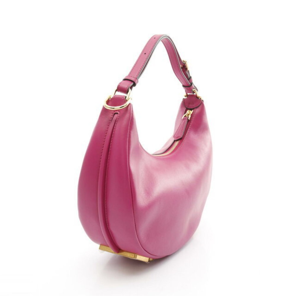 Fendi Pink Handbag Graphy Leather